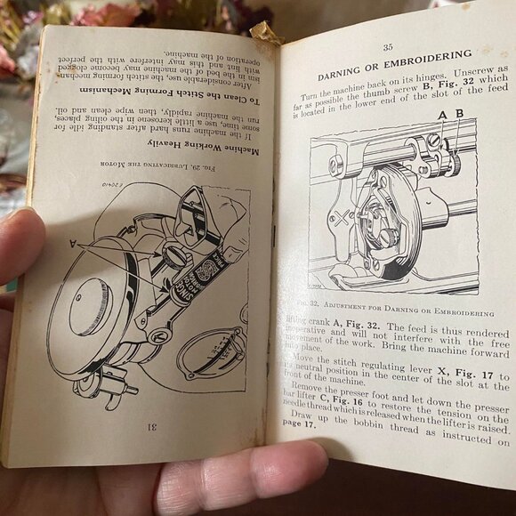 Vintage Singer 15-91 Electric Sewing Machine Owner's Instruction Booklet - Picture 4 of 4